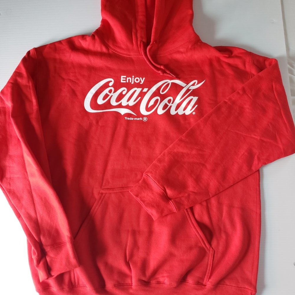 Coca Cola Sweatshirt Hoodie Size Large